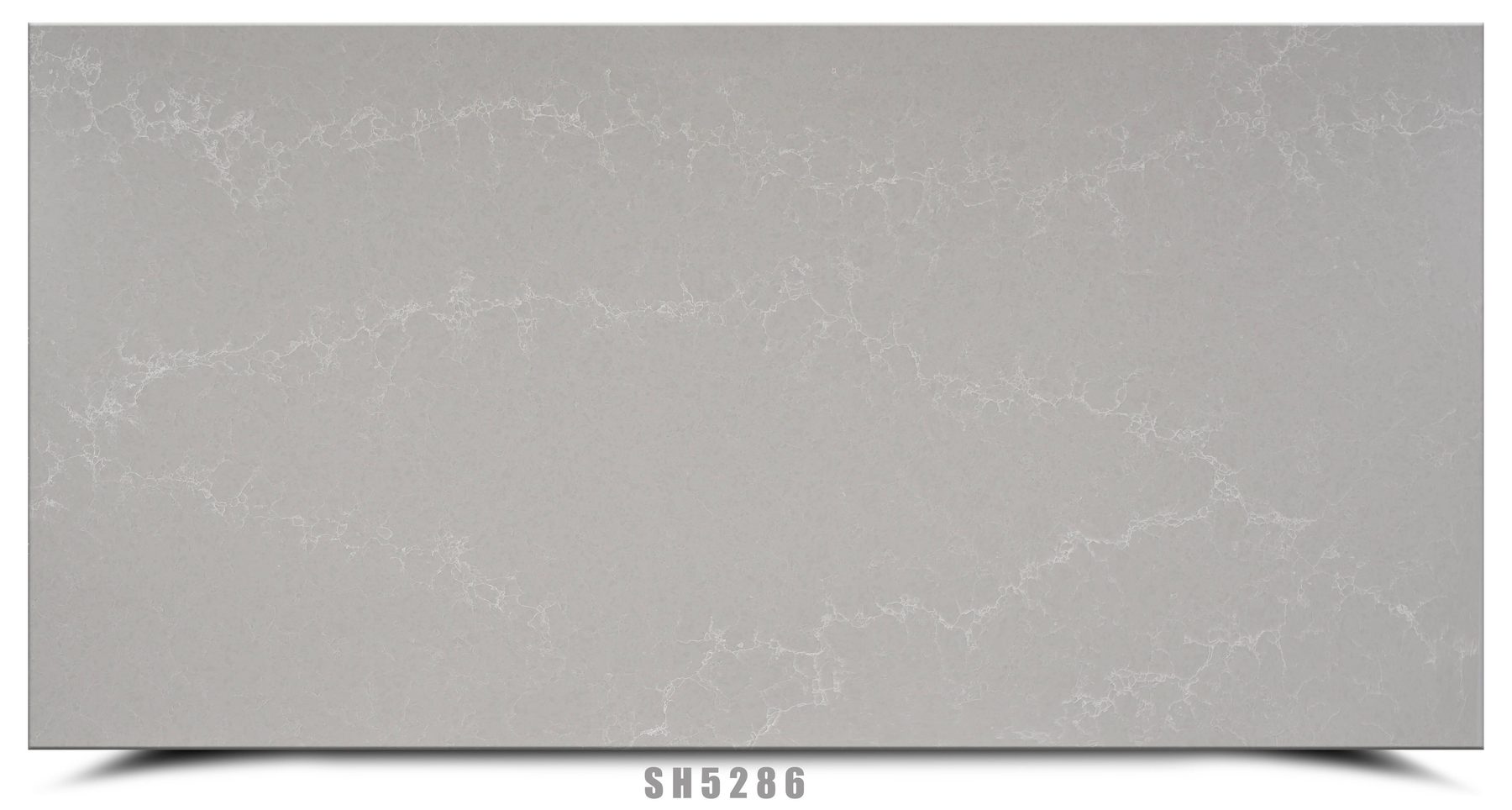 Warm beige quartz slab